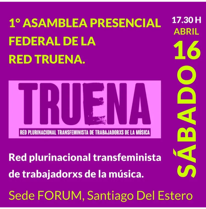 1era Asamblea Presencial Red Truena